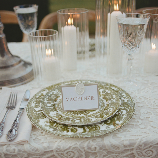 Tented Place Card