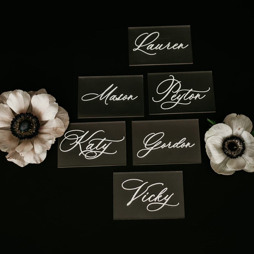 Engraved Place Cards