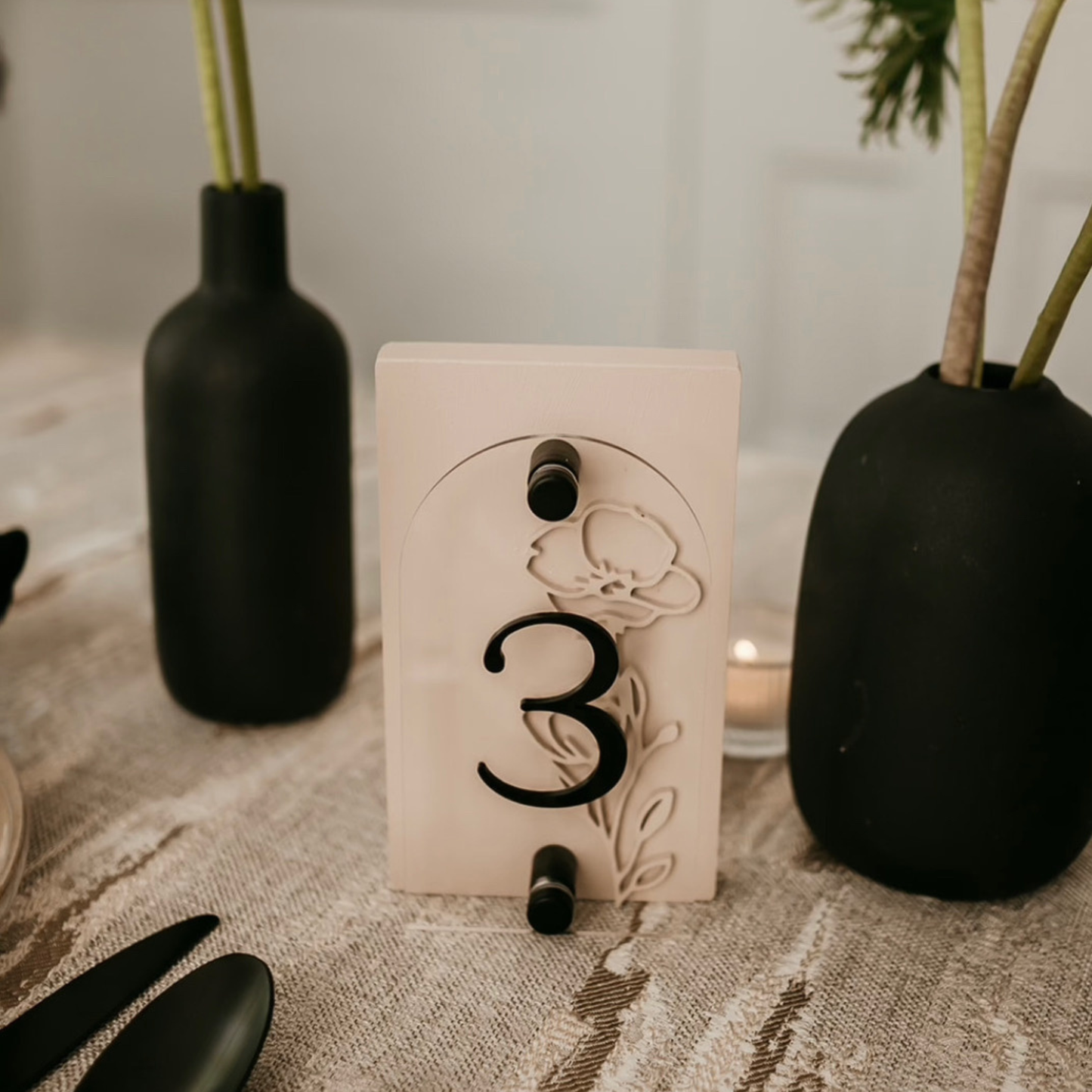 Layered Table Numbers