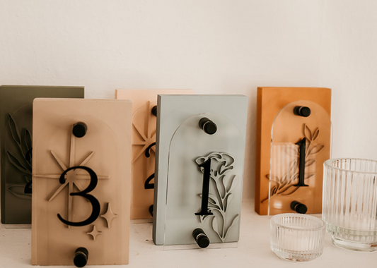 Layered Table Numbers