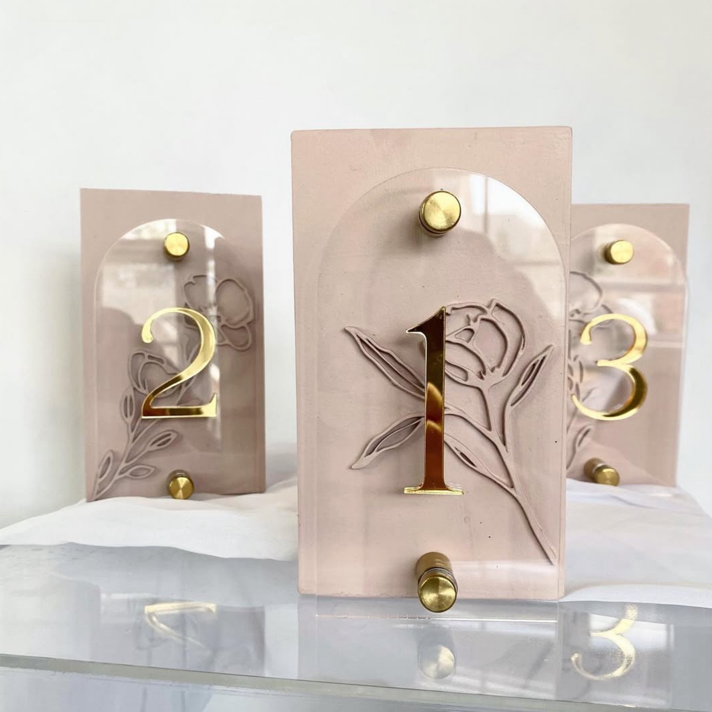 Layered Table Numbers