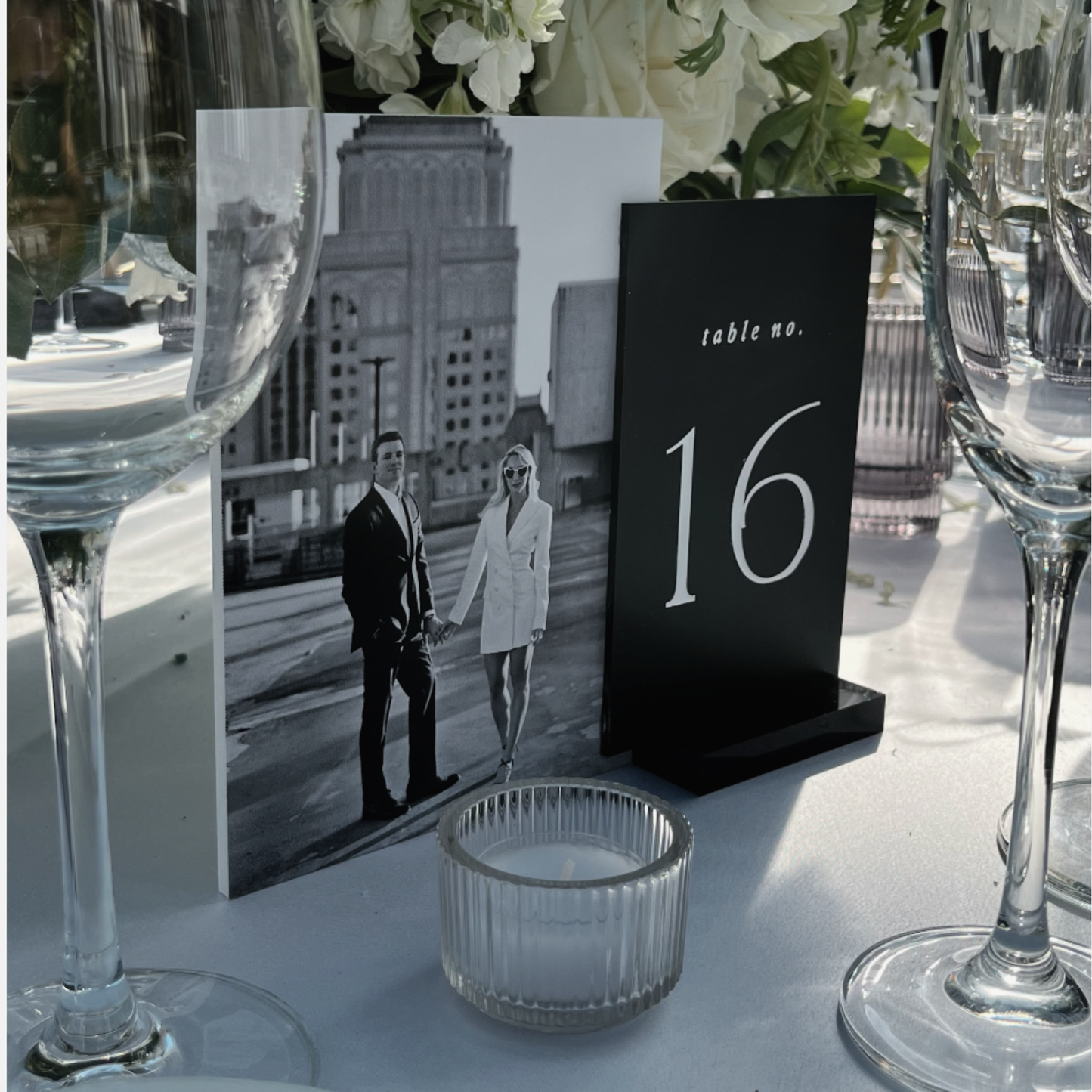 Photo Table Numbers