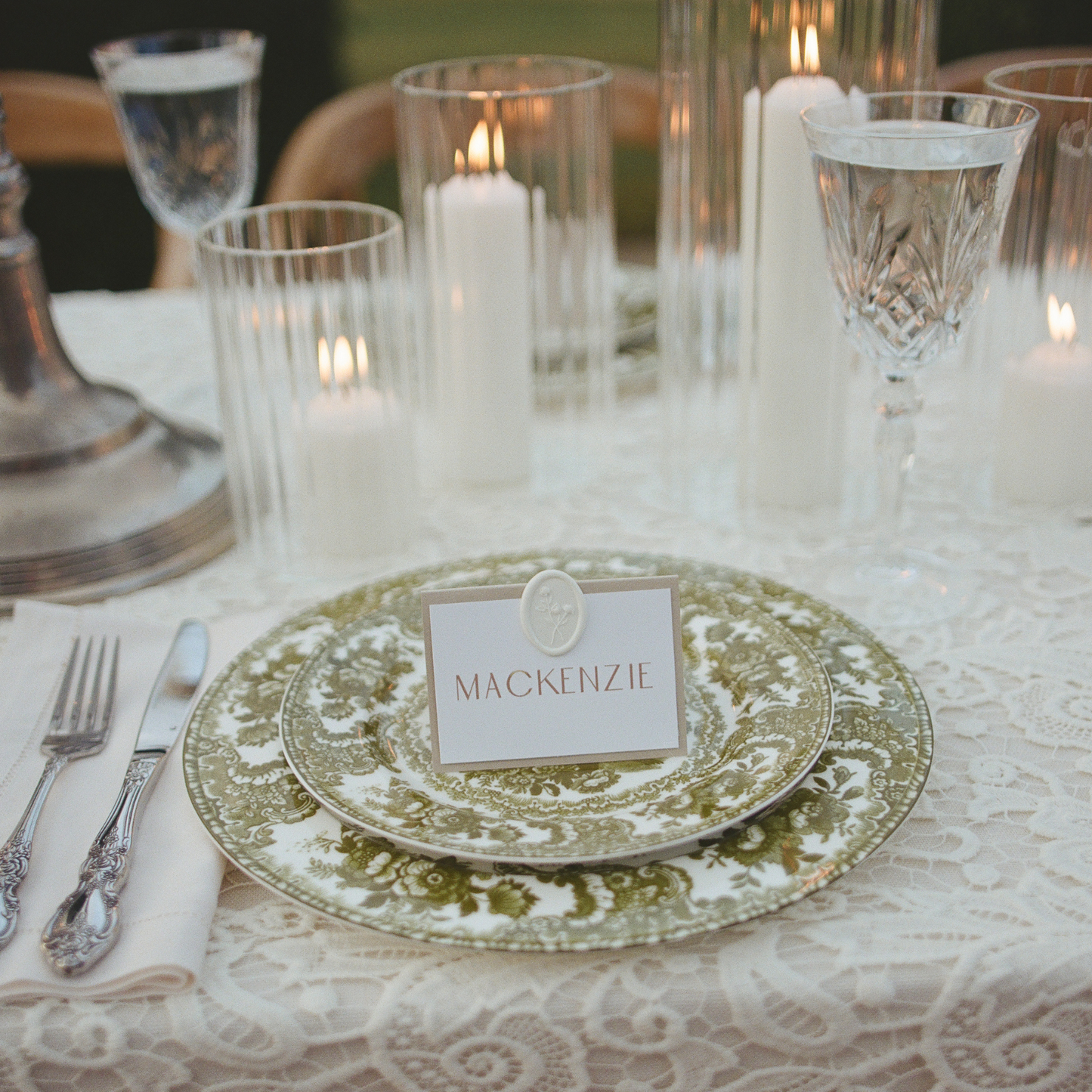 Tented Place Card