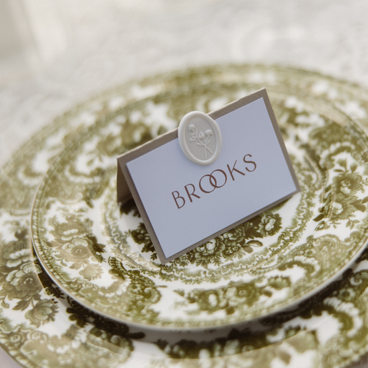 Tented Place Card
