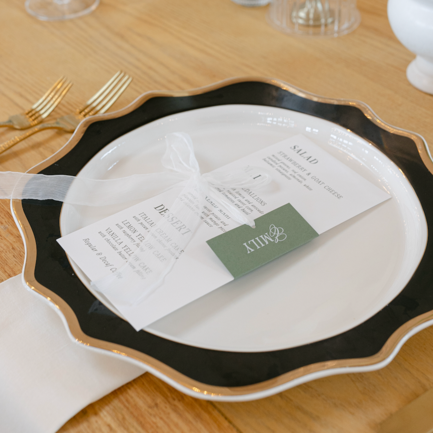 Wrapped Menus